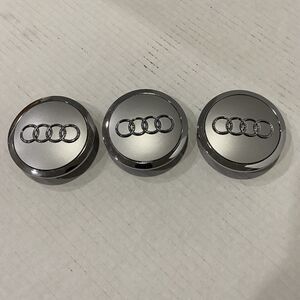 Audi Center Cap OEM 8B0-601 170A Lot Of 3